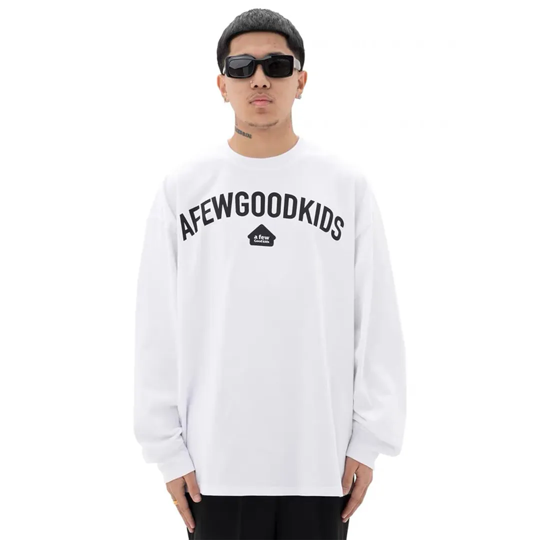 AFGK : Home Long Sleeve White