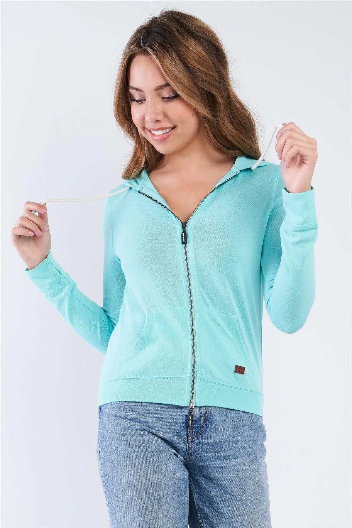 Aruba Casual Long Sleeve "Love" Zip Up Hoodie