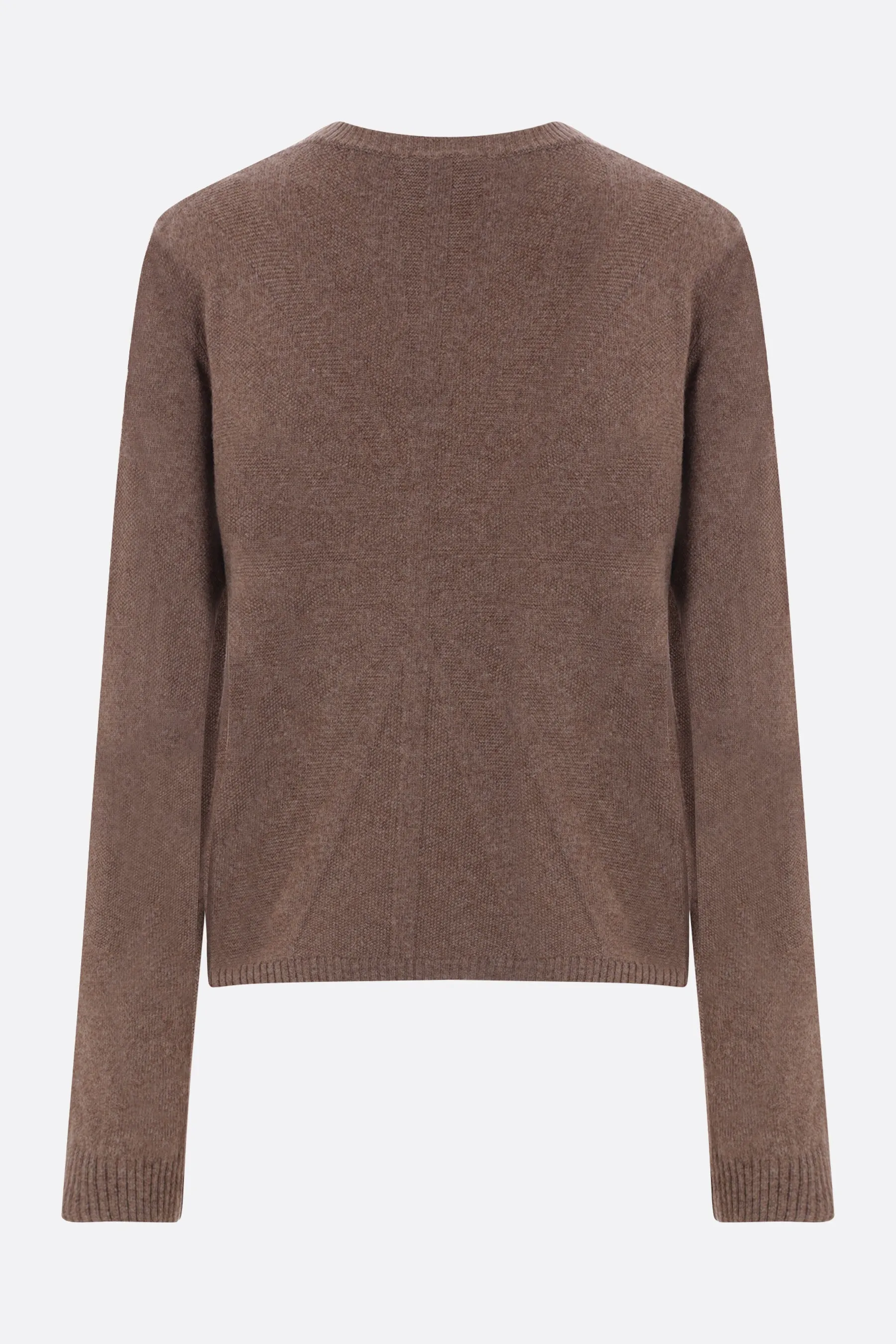 Biker wool and cashmere sweater