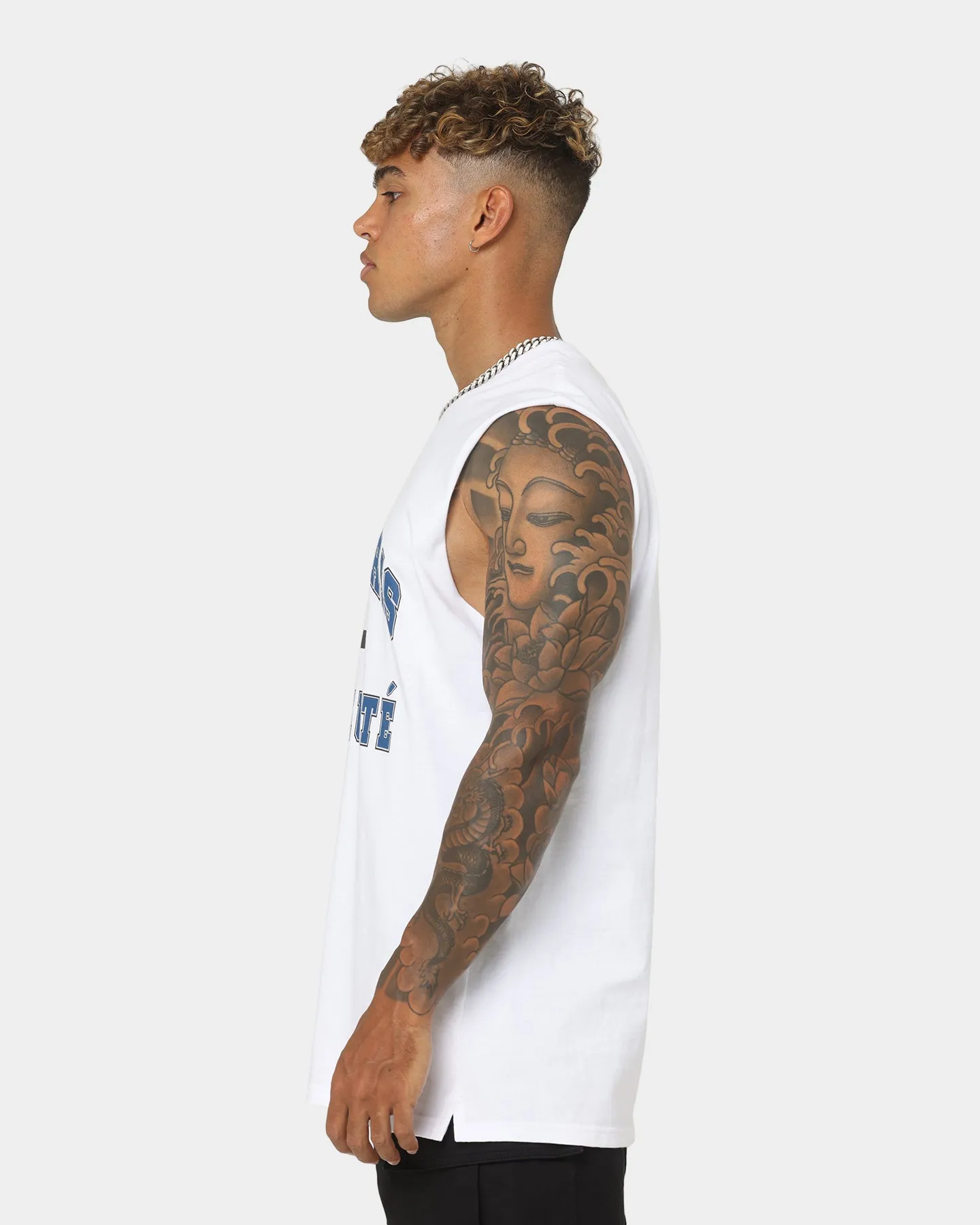 Carre Communaute Muscle T-Shirt White