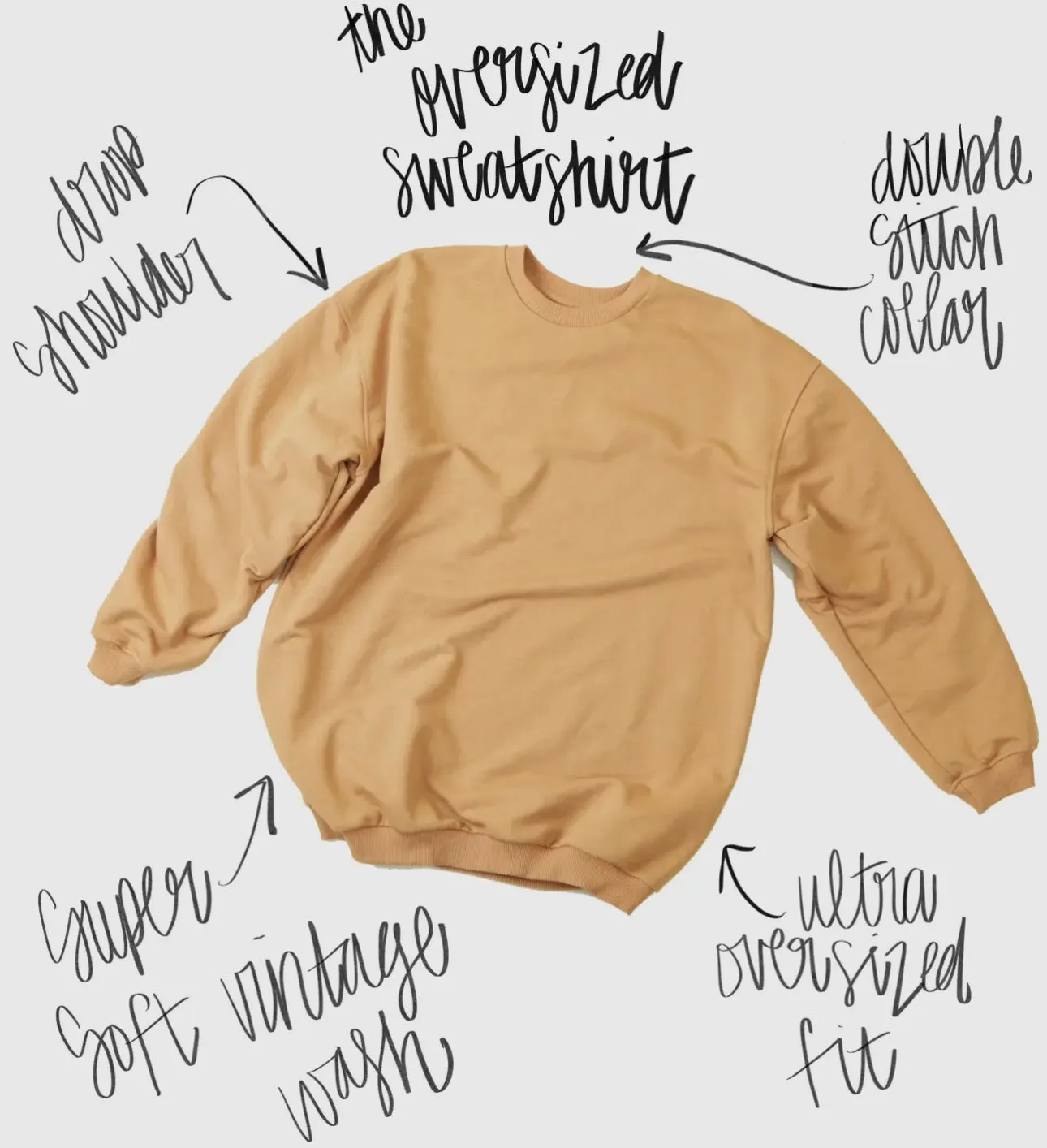 Darlin' Oversized 90's Sweatshirt