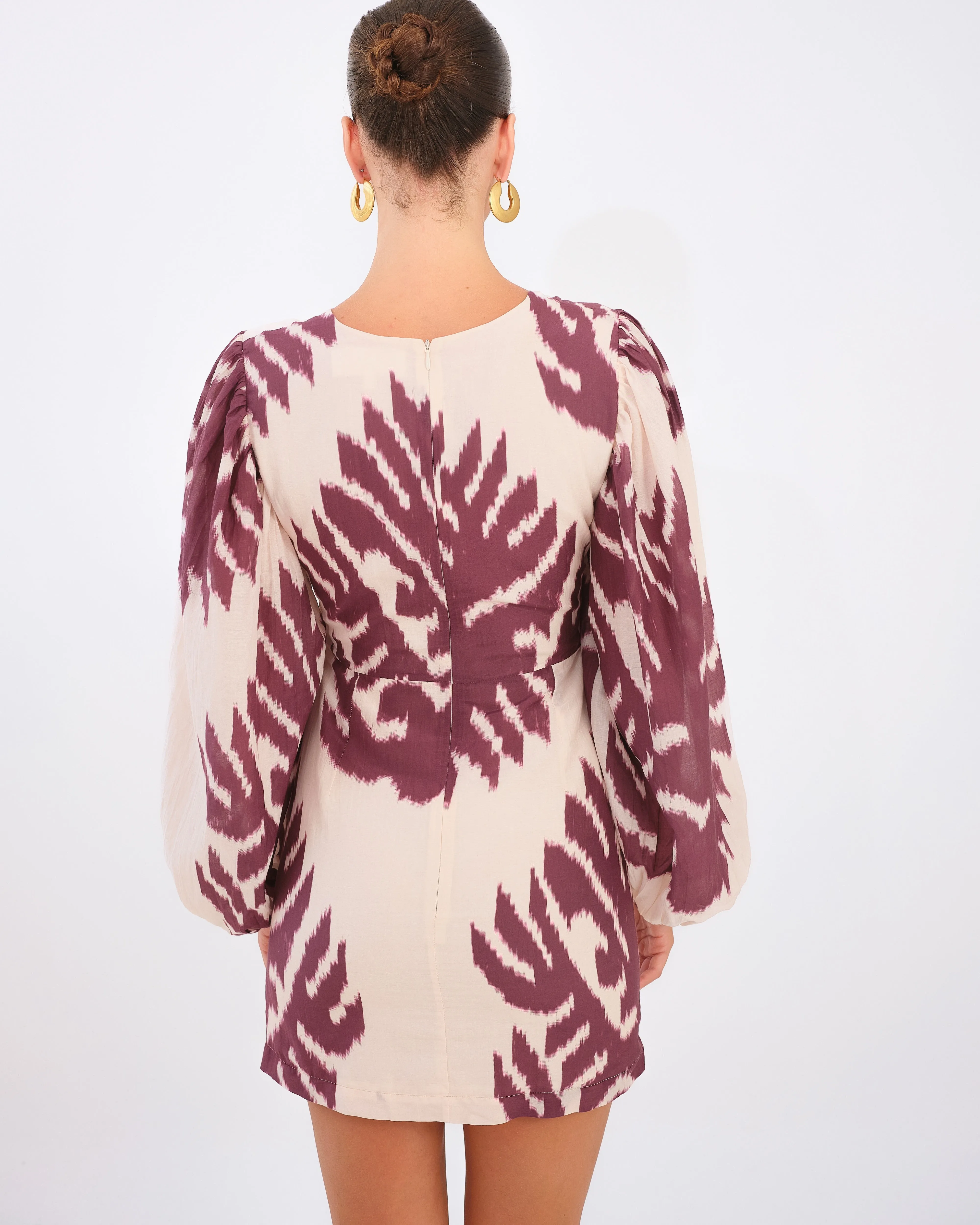 Diana Cut-Out Dress - Leaf by Desert Queen