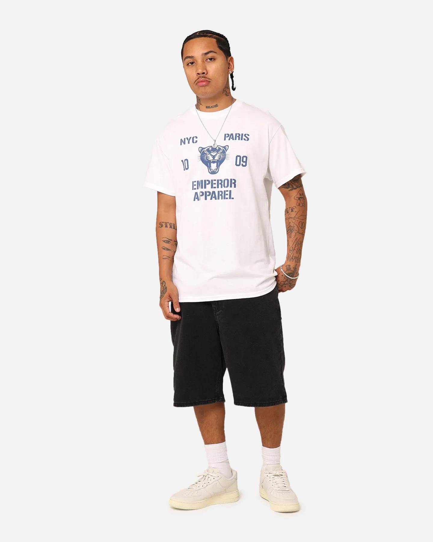 Emperor Apparel Collegiate T-Shirt White