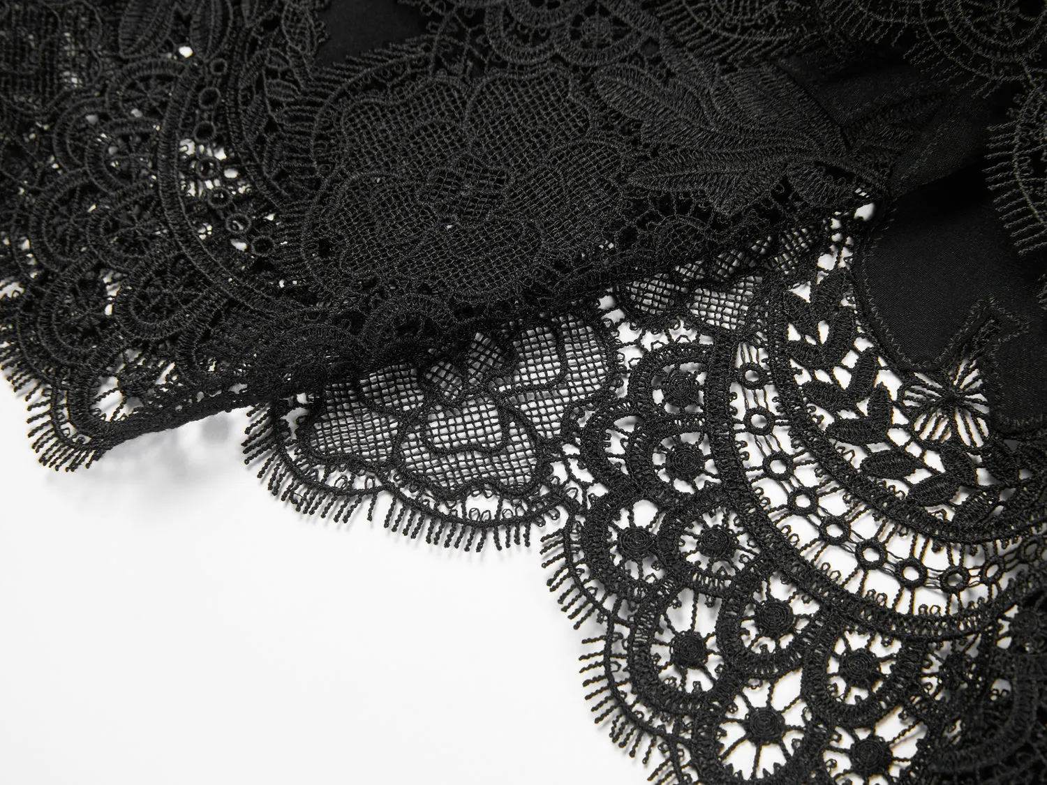 EP YAYING Black Suspenders Dress