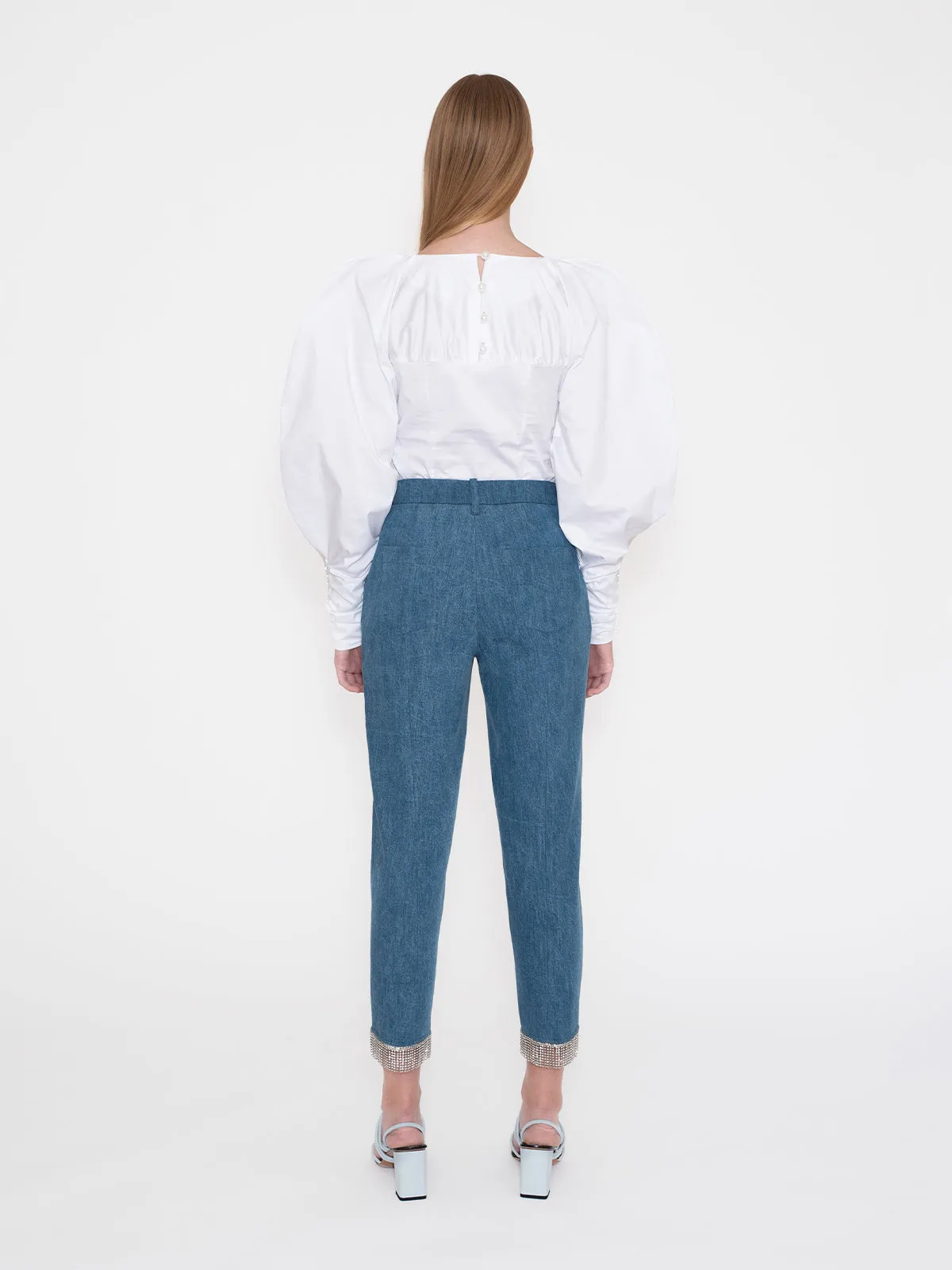 Fanny Denim Trousers