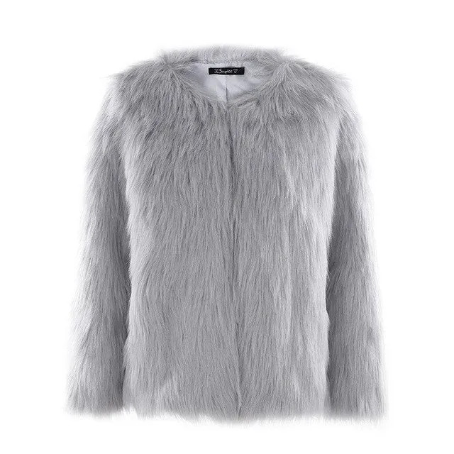 Faux Fur Winter Coat