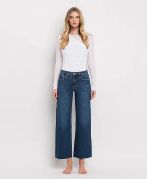Finders Keepers- TUMMY CONTROL MID RISE WIDE LEG JEANS LV1311