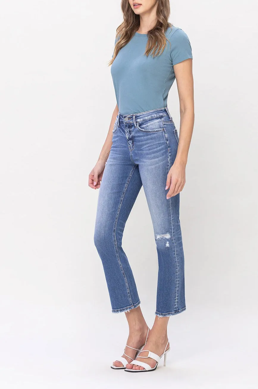 Flying Monkey - Excellent - High Rise Slim Straight Jeans - F5213