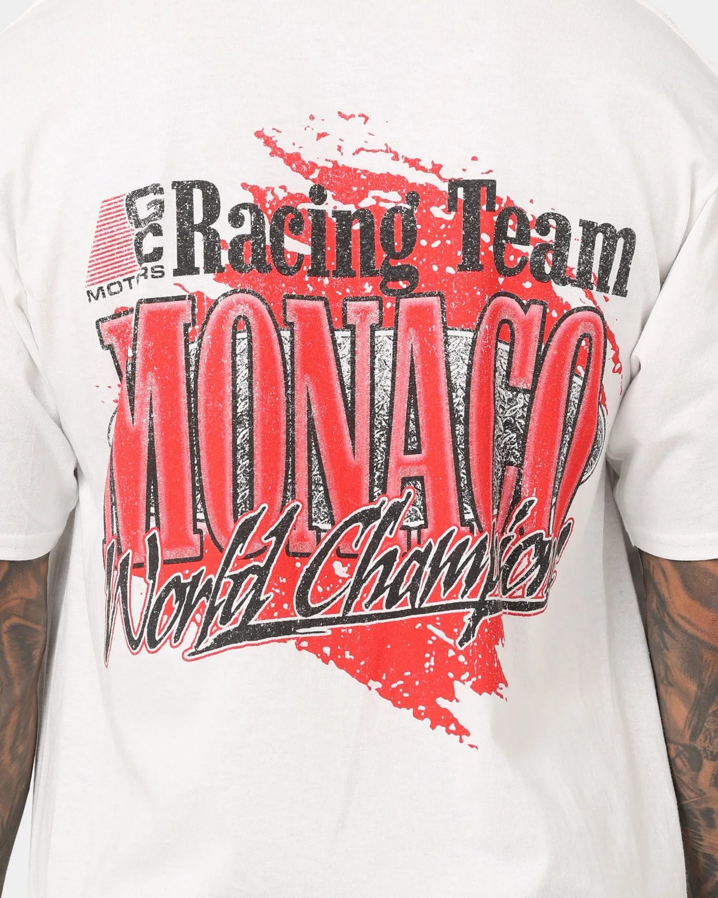 Goat Crew Monaco Racing T-Shirt White