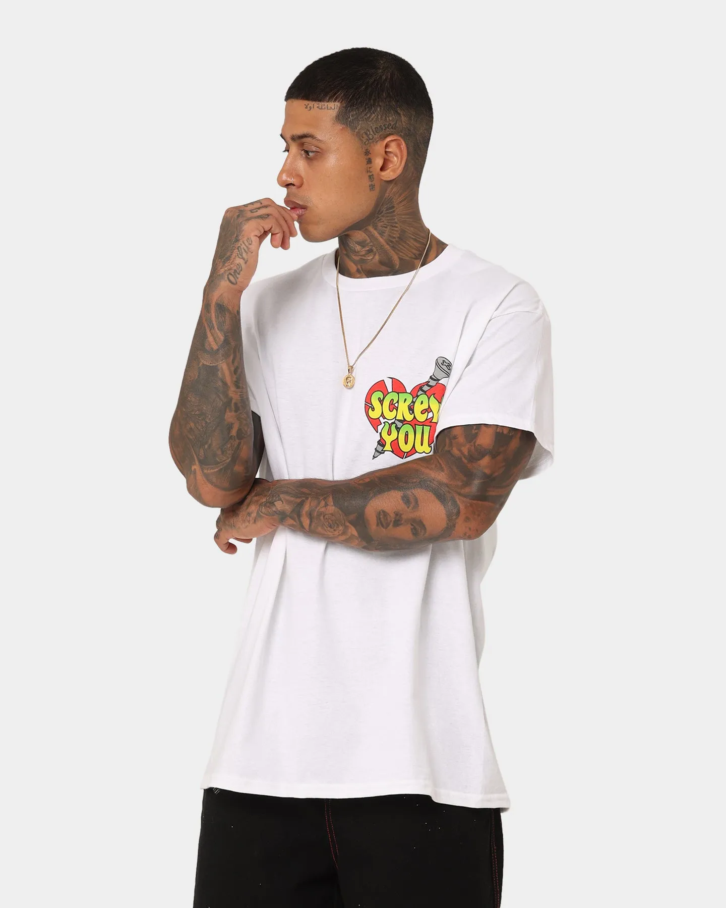 Grand Scheme Screw T-Shirt White