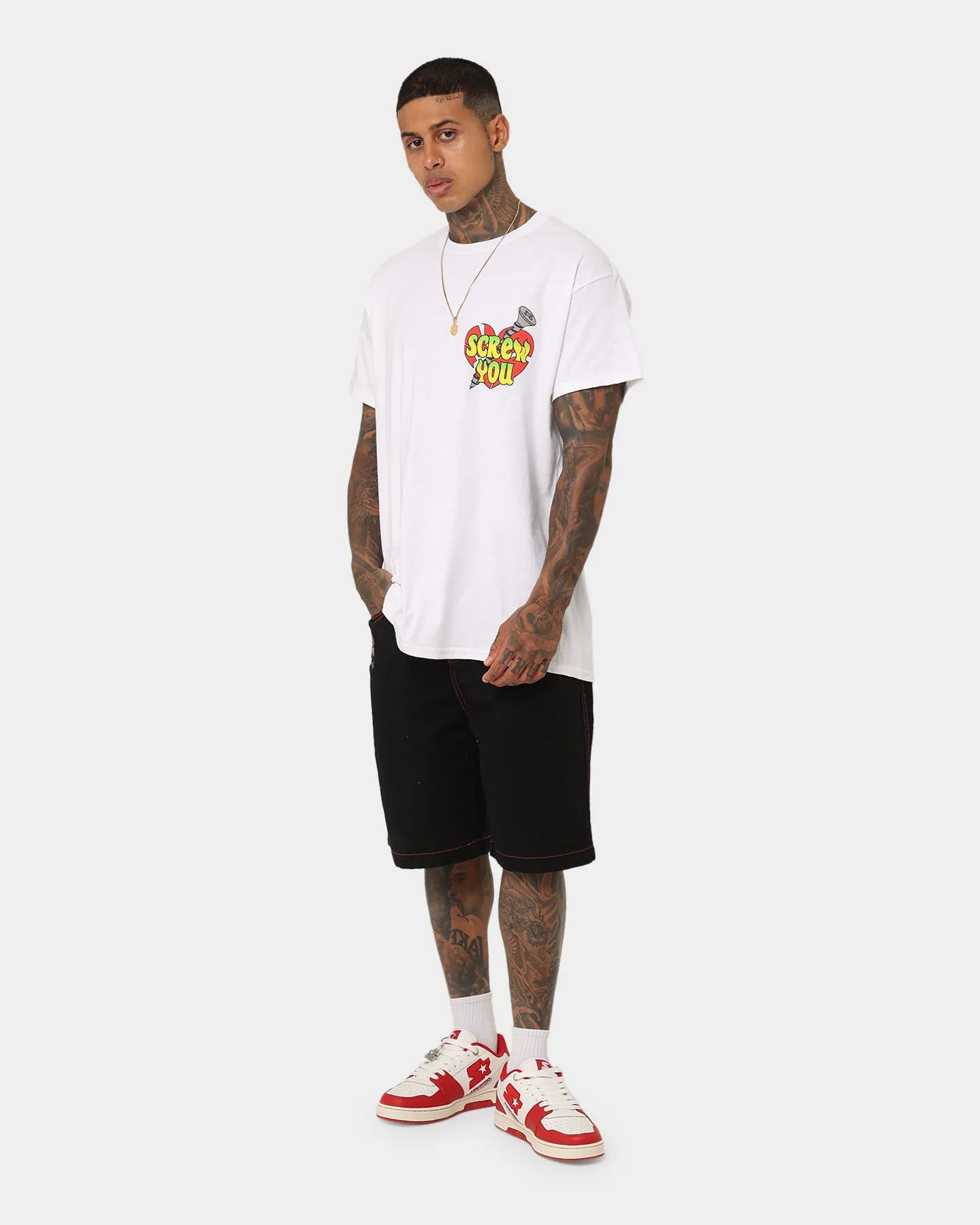 Grand Scheme Screw T-Shirt White