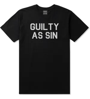 Guilty As Sin Mens T-Shirt