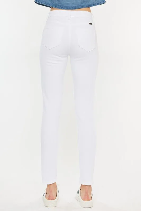 High Rise Ankle Skinny Jeans