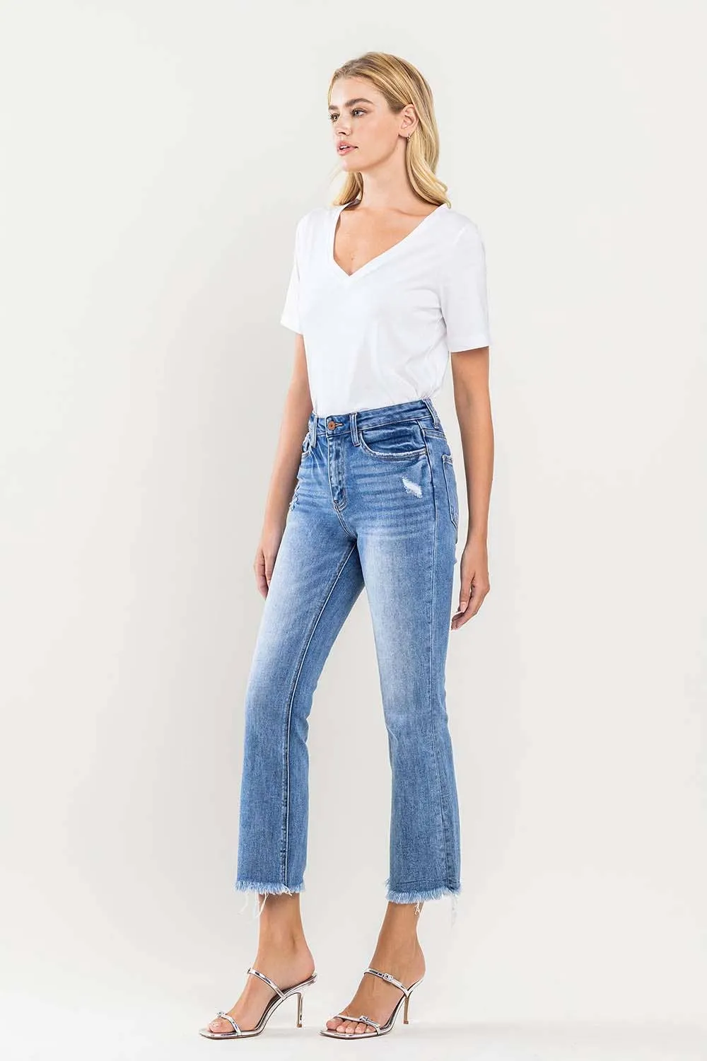 HIGH RISE KICK FLARE JEAN
