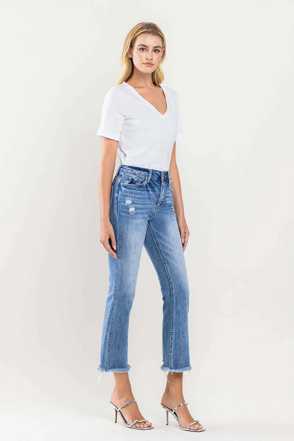HIGH RISE KICK FLARE JEAN