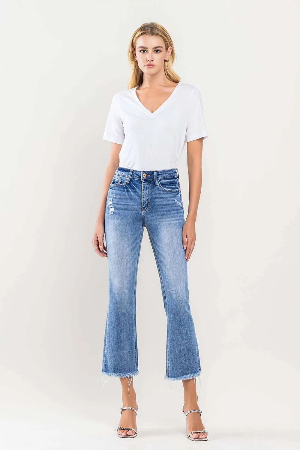 HIGH RISE KICK FLARE JEAN