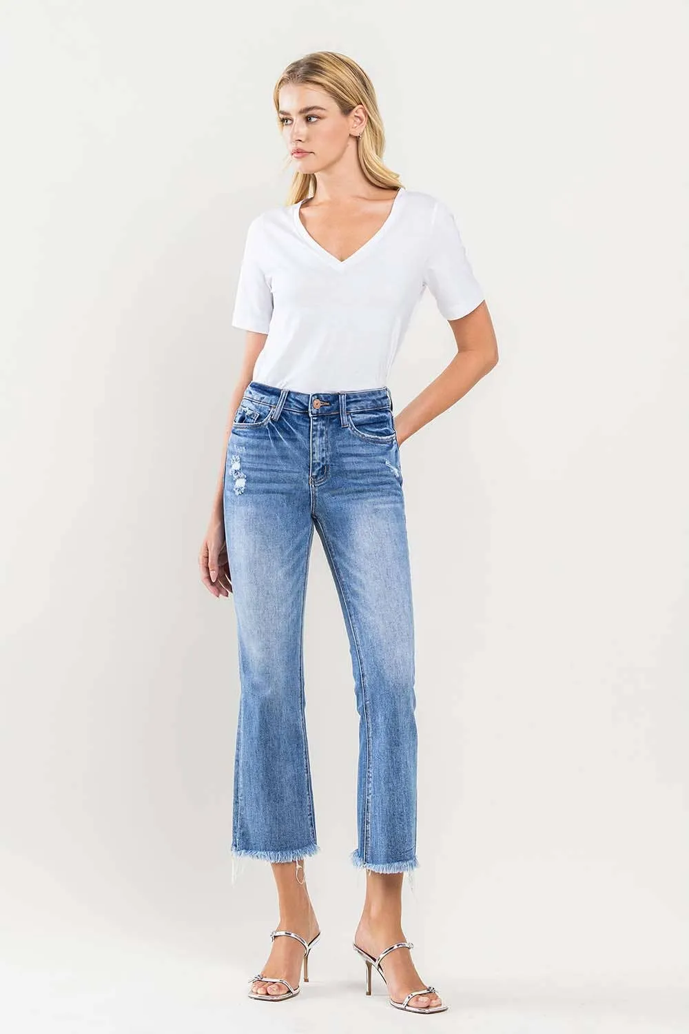 HIGH RISE KICK FLARE JEAN