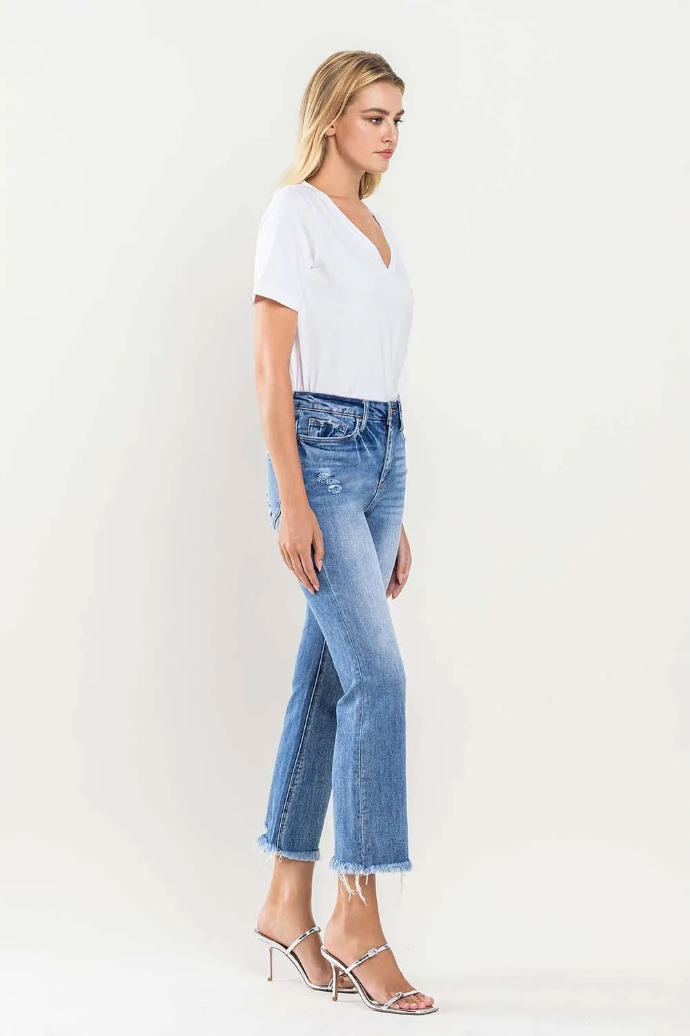 HIGH RISE KICK FLARE JEAN