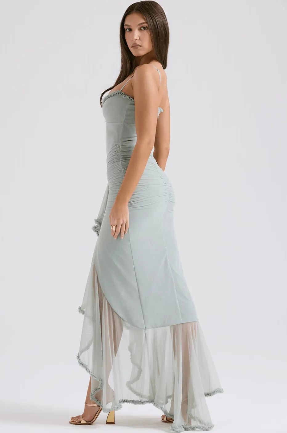 House of CB - Gabriella Dress in Pistachio