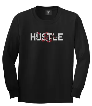 Hustle Snake Mens Long Sleeve T-Shirt