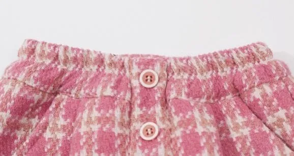 Kyra Plaid Winter Plush Casual Pants