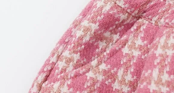 Kyra Plaid Winter Plush Casual Pants