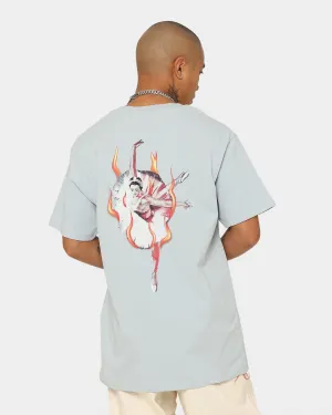 Lifted Anchors Ballerina Graphic T-Shirt Teal