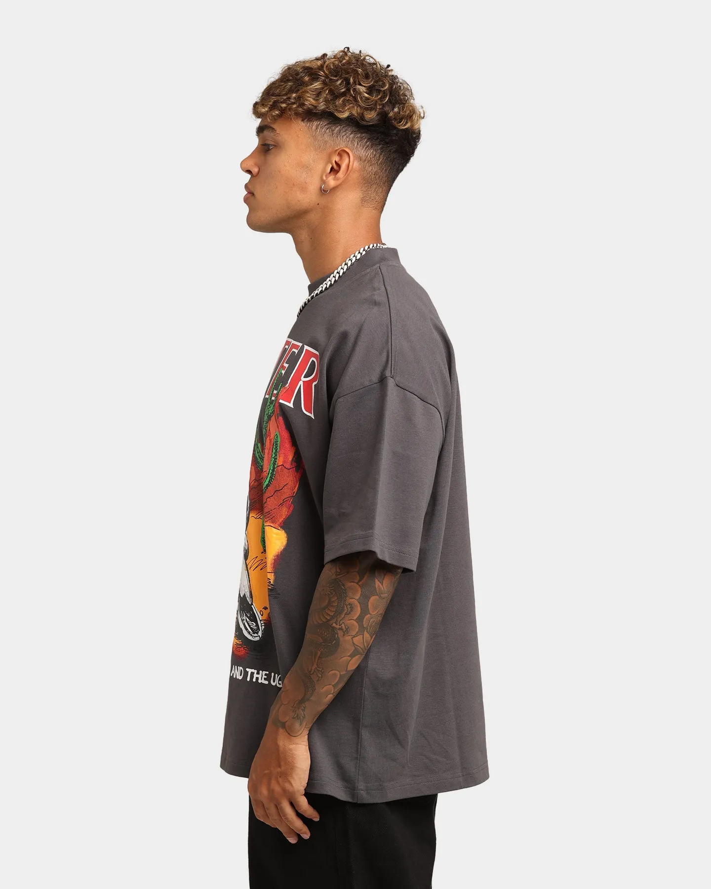 Loiter Rodeo Short Sleeve T-Shirt Charcoal