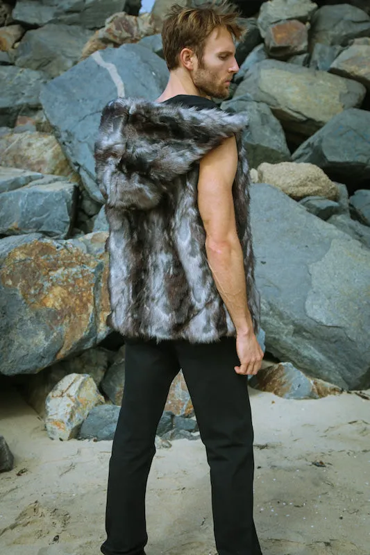 Men's Viking Vest in "Fenrir"