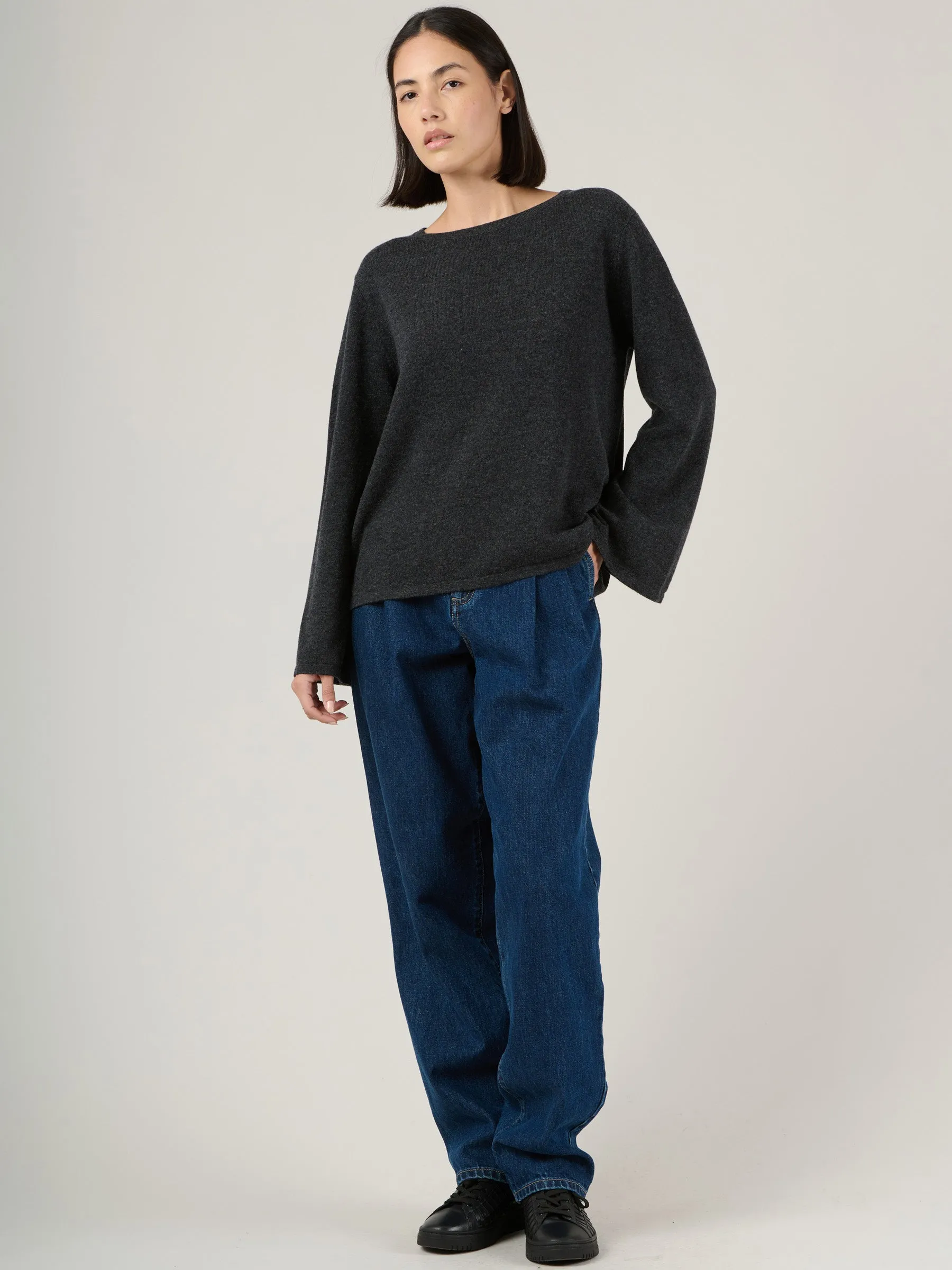 Merino Wool Bamboo Blend Elba Sweater
