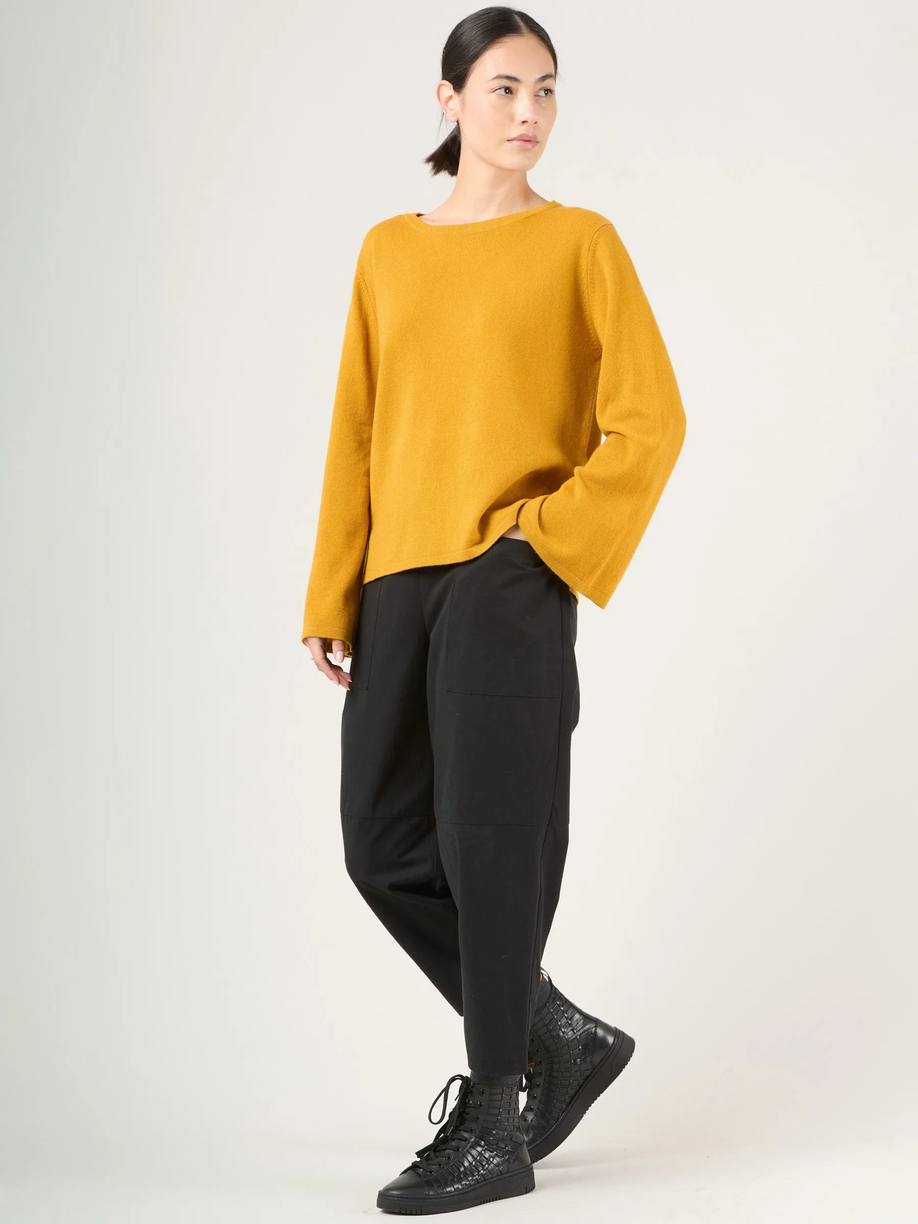 Merino Wool Bamboo Blend Elba Sweater