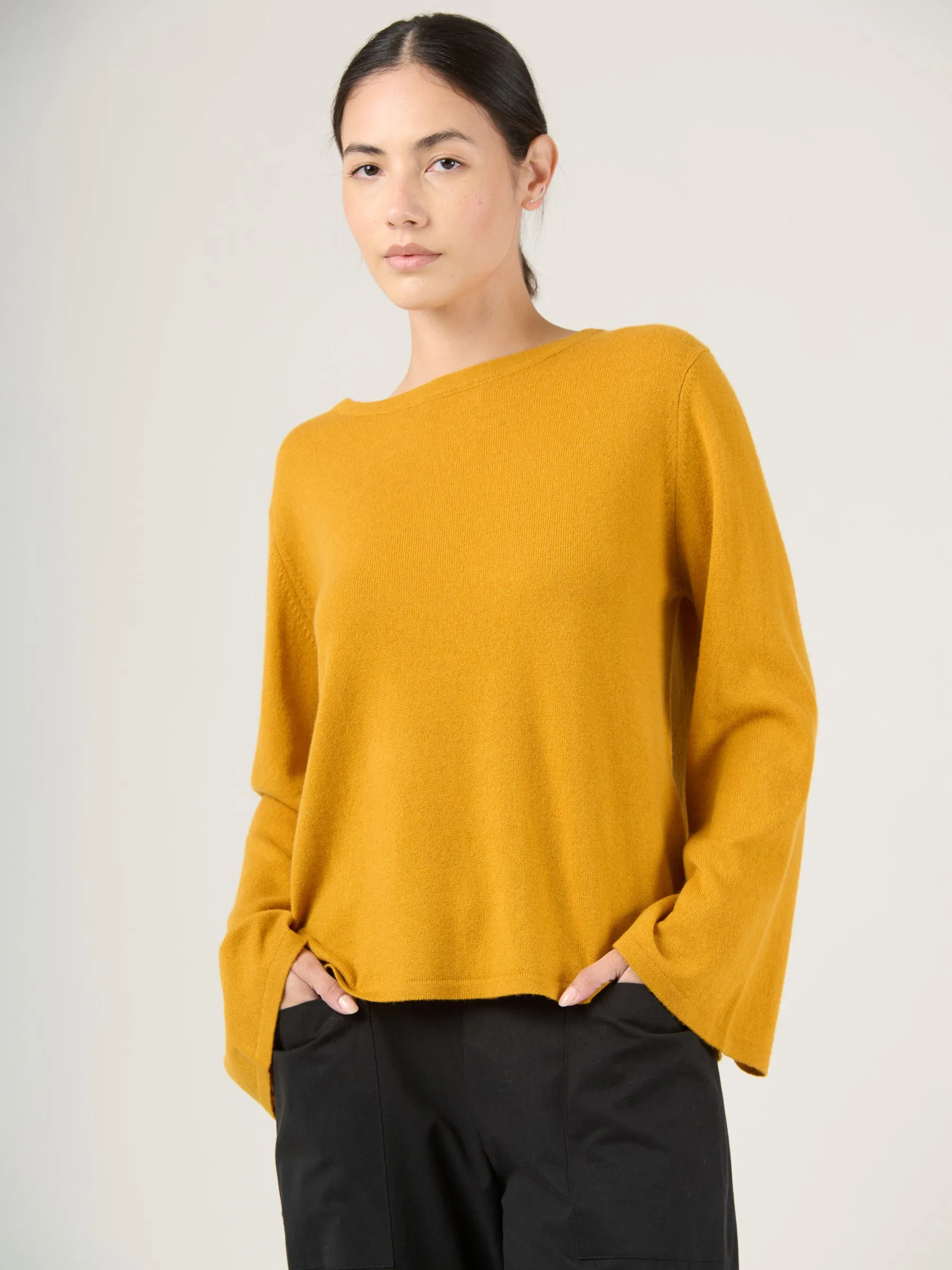 Merino Wool Bamboo Blend Elba Sweater