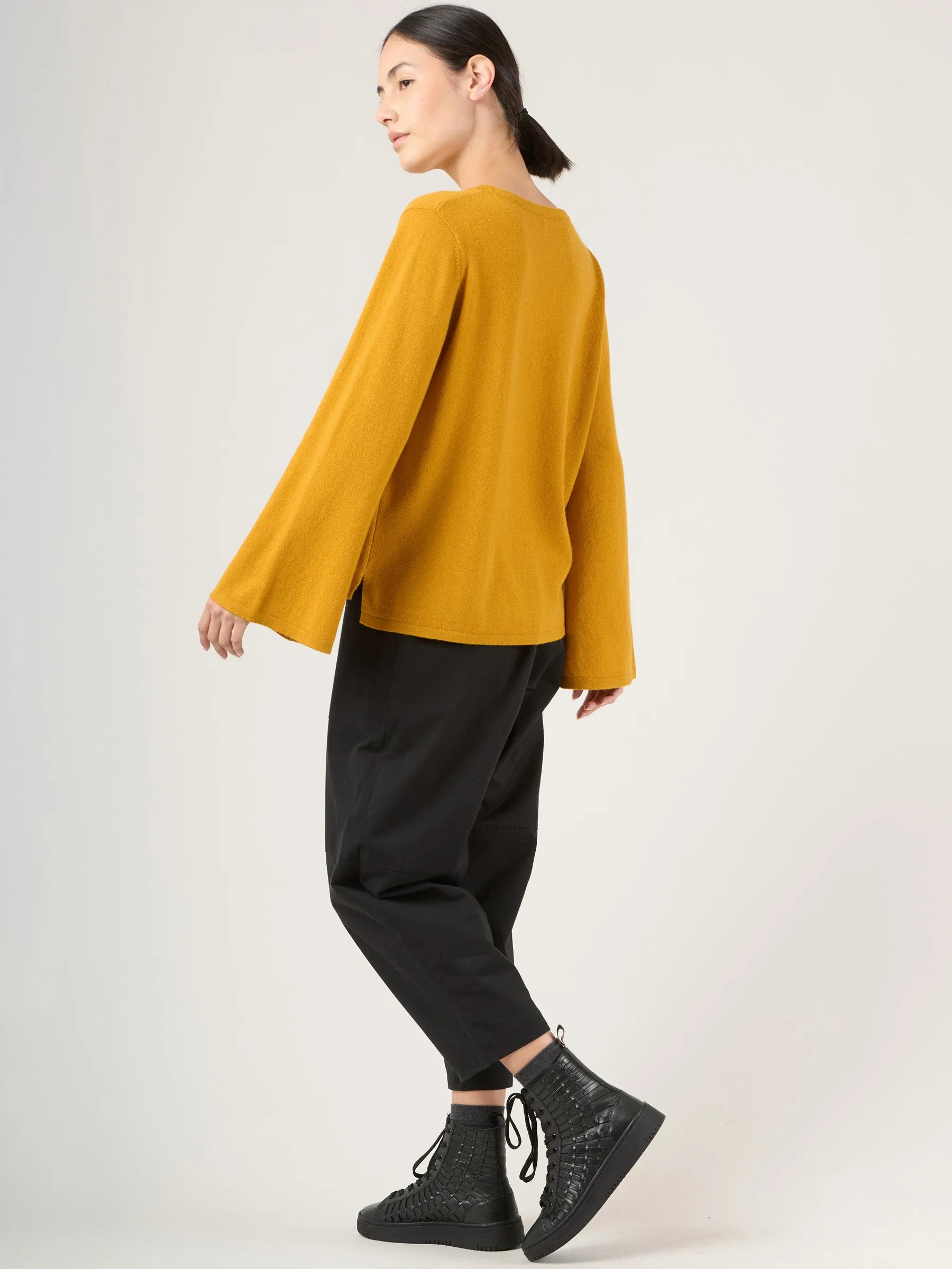 Merino Wool Bamboo Blend Elba Sweater