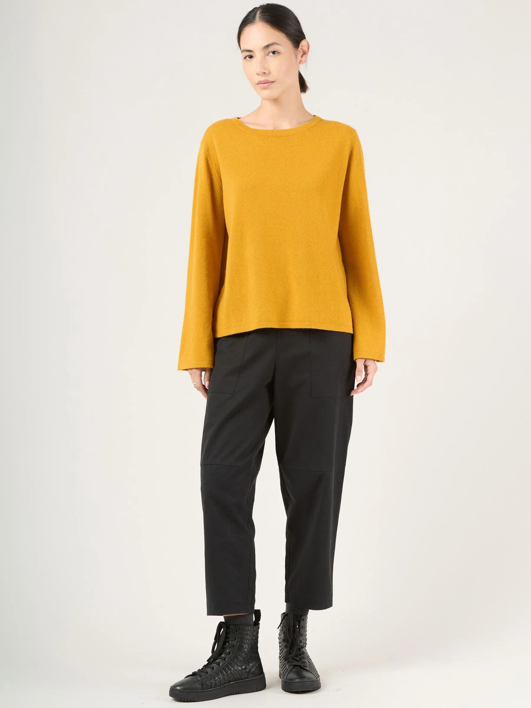 Merino Wool Bamboo Blend Elba Sweater