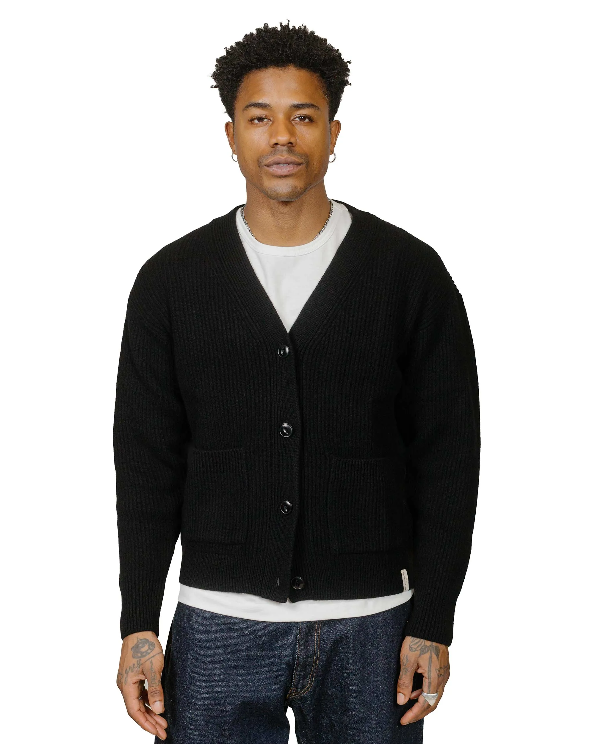 Merz B. Schwanen LOCG02 Cardigan Black
