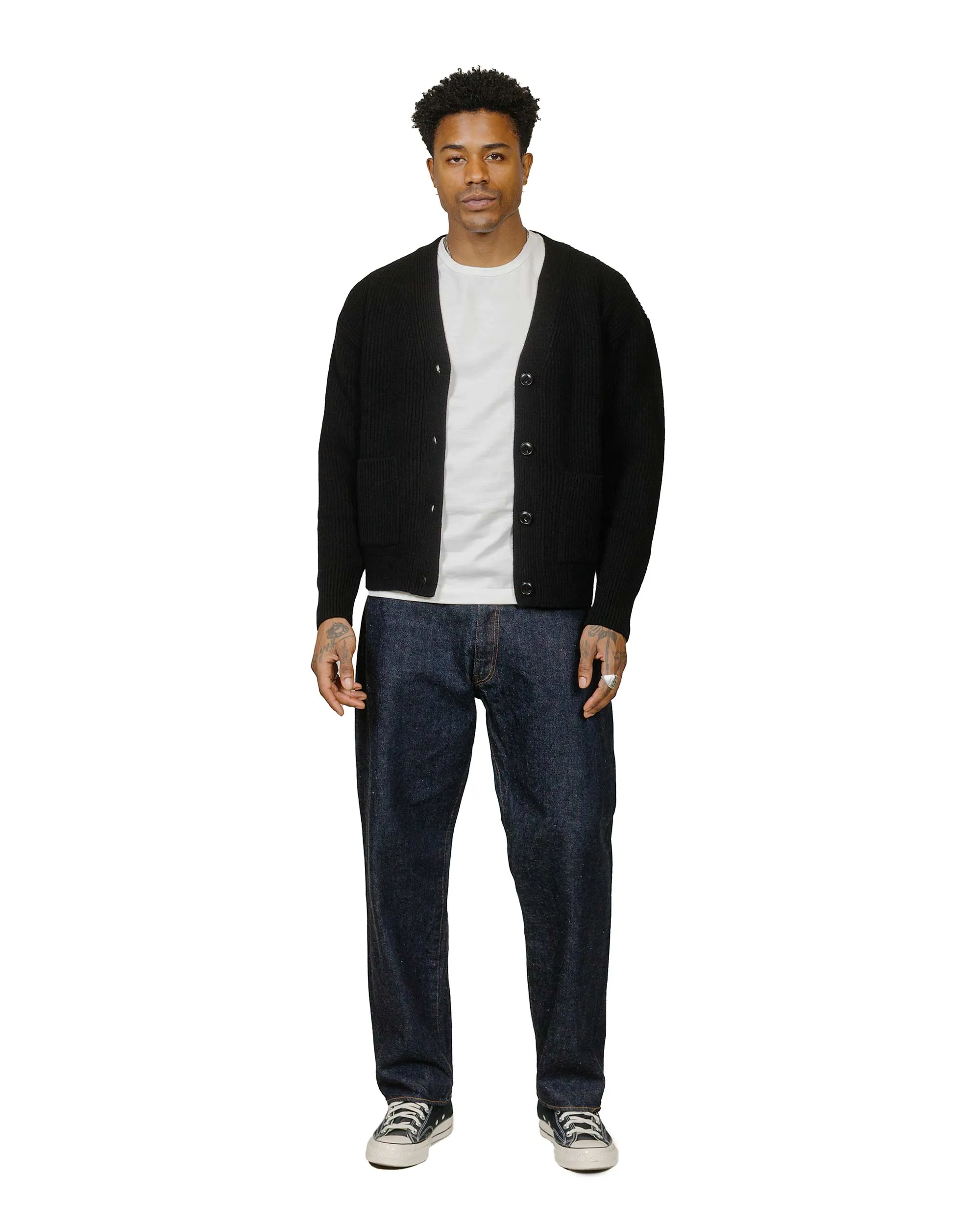 Merz B. Schwanen LOCG02 Cardigan Black