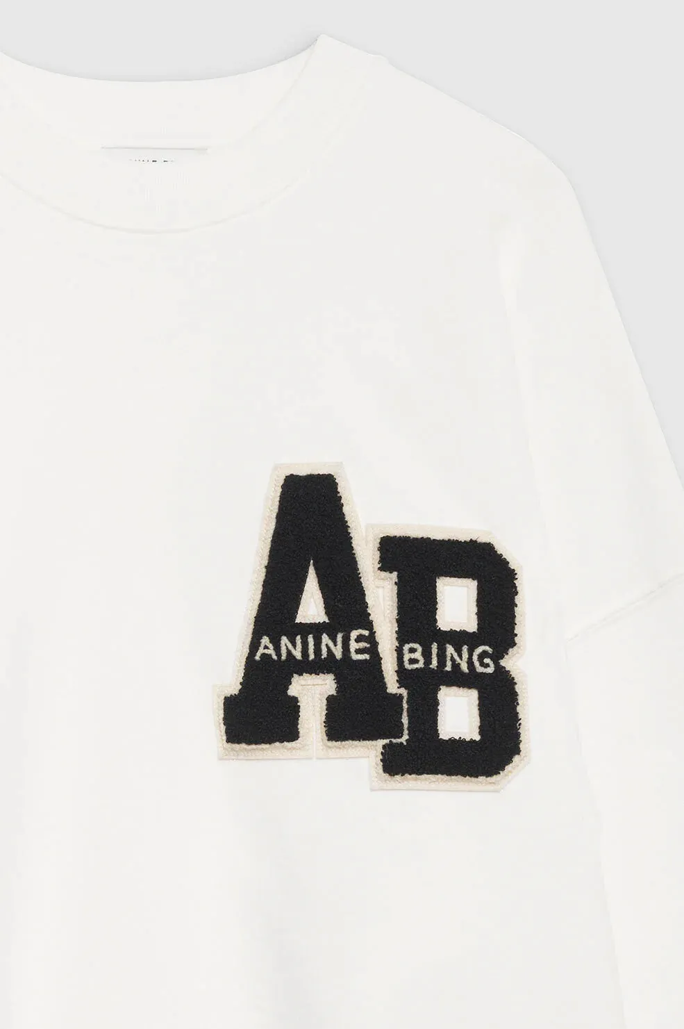 Miles Sweatshirt Letterman- Off White