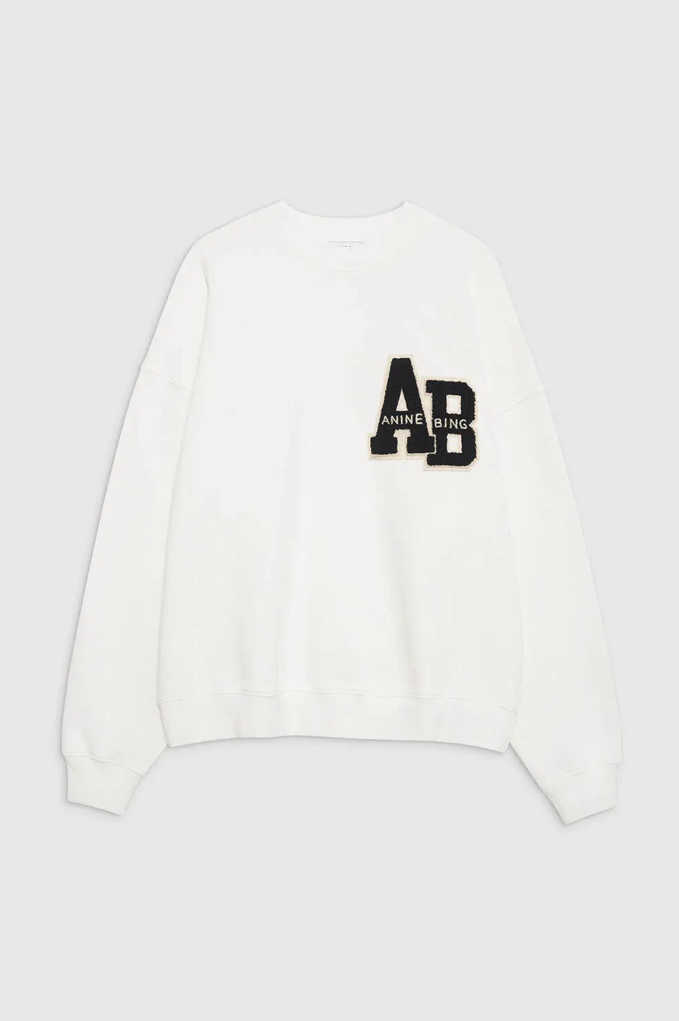Miles Sweatshirt Letterman- Off White
