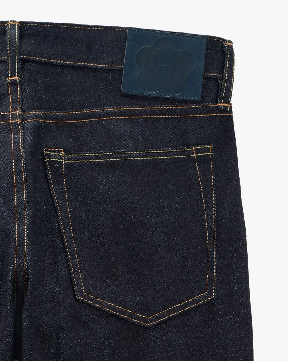 Momotaro Jeans #200 Standard Tapered Fit Mens Jeans - 14.7oz Zimbabwe Cotton Selvedge Denim / Button