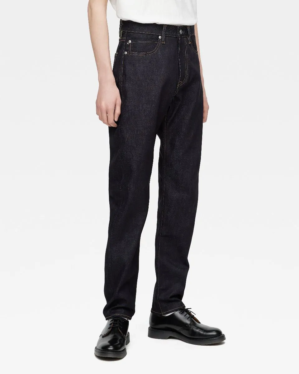 Momotaro Jeans #200 Standard Tapered Fit Mens Jeans - 14.7oz Zimbabwe Cotton Selvedge Denim / Button