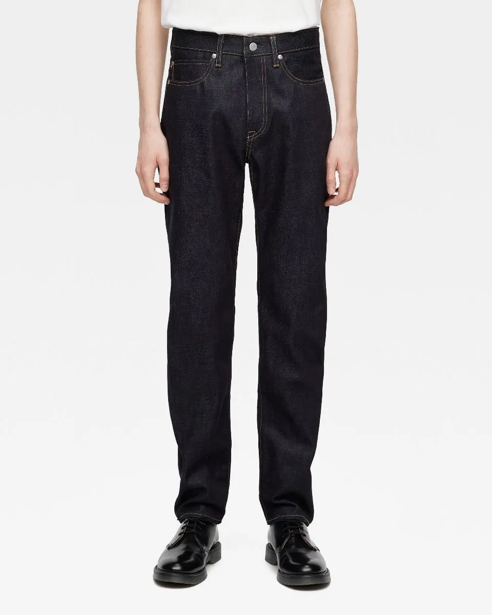 Momotaro Jeans #200 Standard Tapered Fit Mens Jeans - 14.7oz Zimbabwe Cotton Selvedge Denim / Button