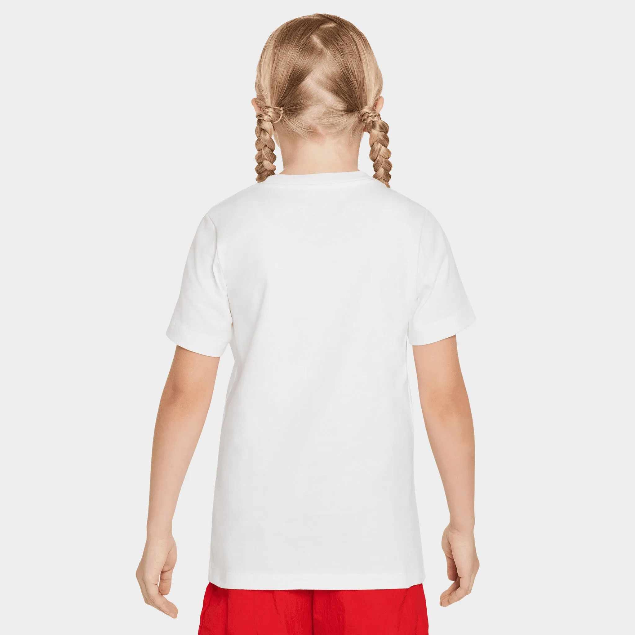 Nike Sportswear Juniors' Futura Surf Boxy T-Shirt / White