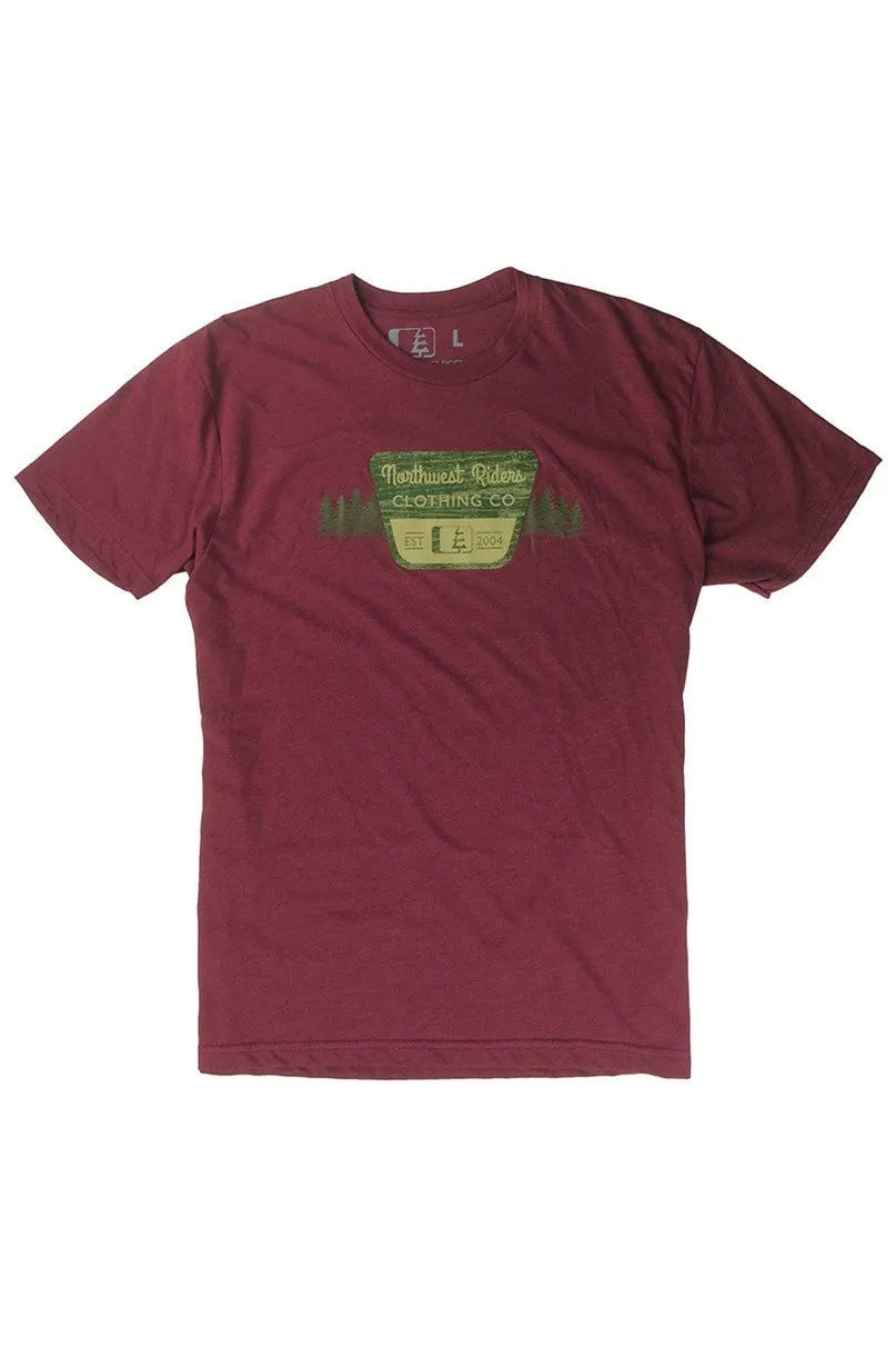 Northwest Riders Men's Forest Tee