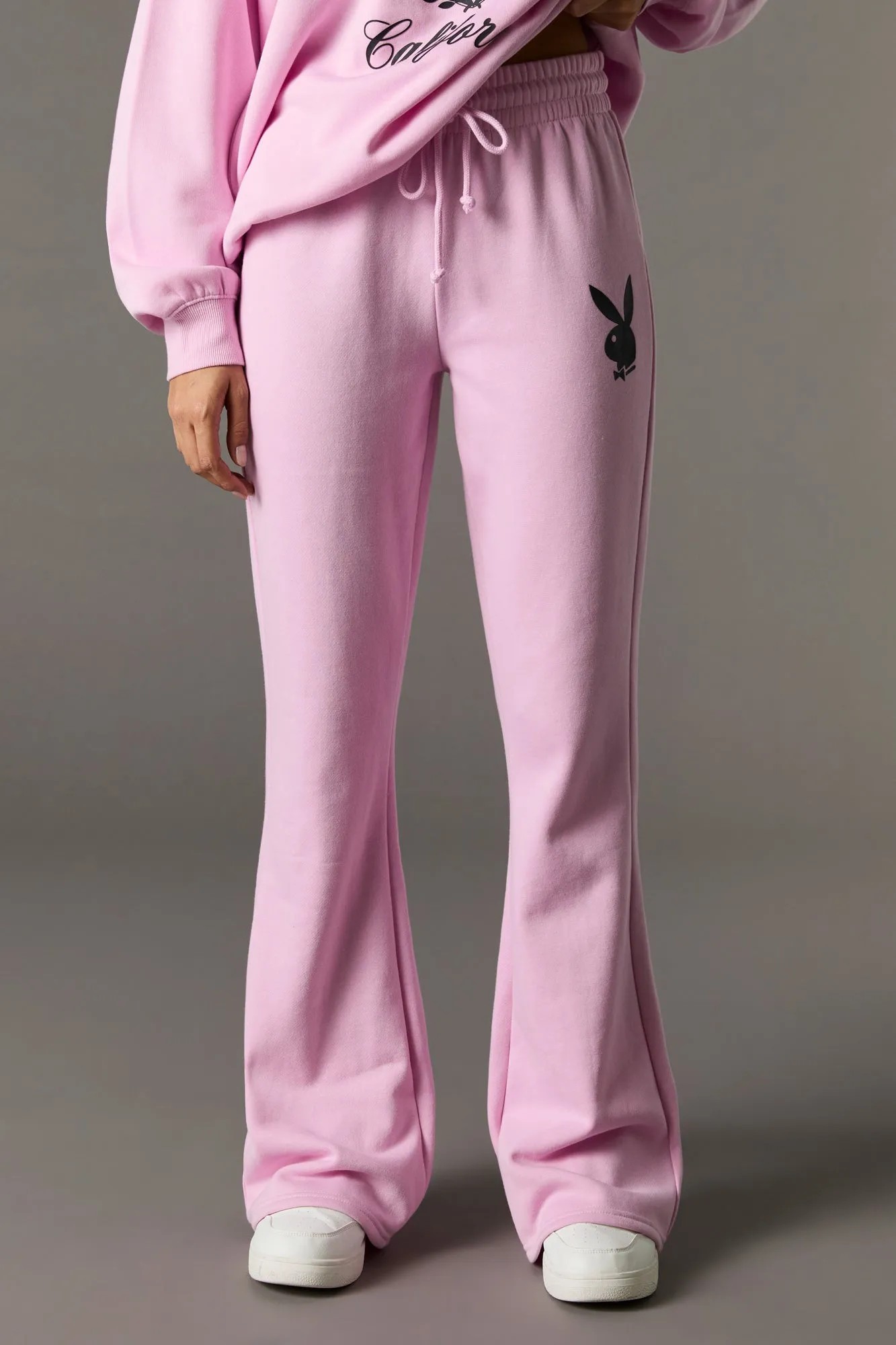 Playboy Graphic Flare Fleece Sweatpant
