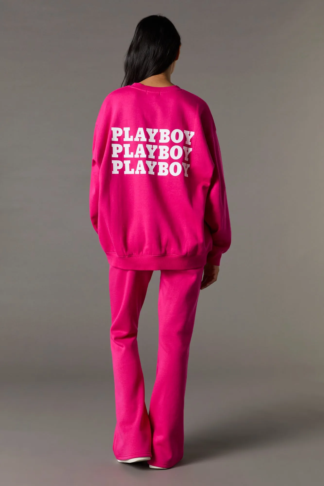Playboy Graphic Flare Fleece Sweatpant