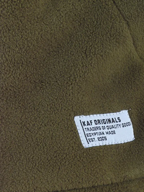 Polar Fleece Hoodie Oversized Tree Top - Men