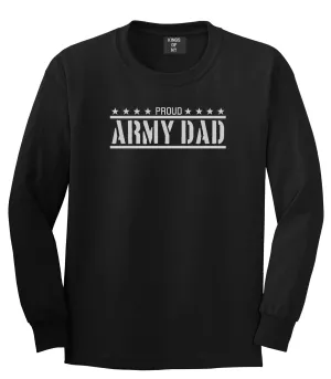 Proud Army Dad Military Mens Long Sleeve T-Shirt
