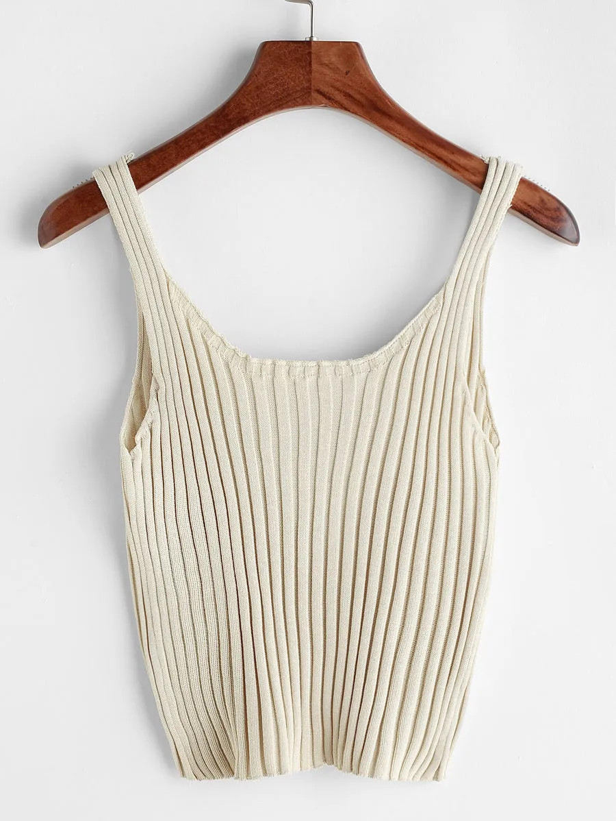 Ribbed Knit Cami