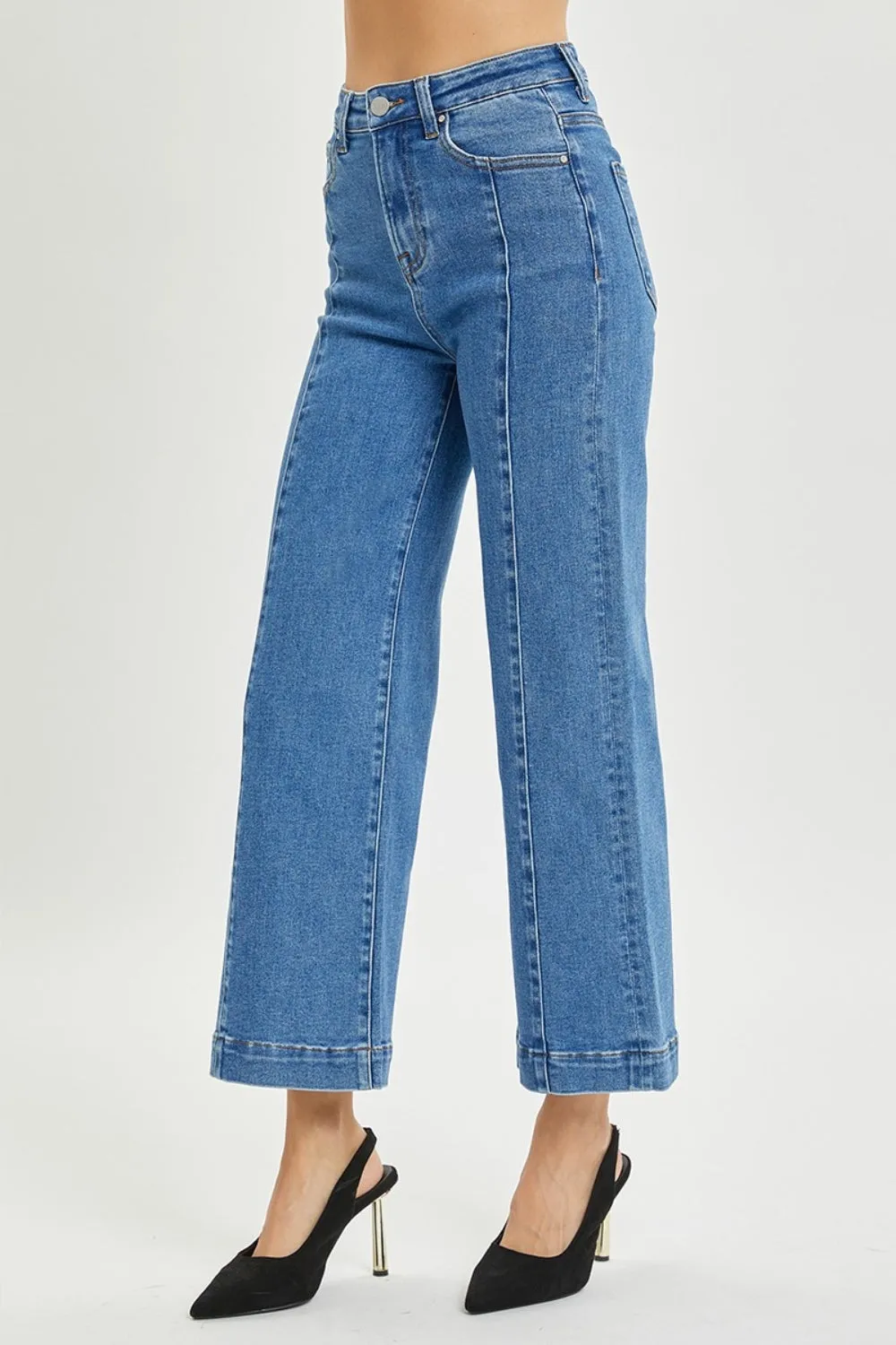 RISEN Sharon High Rise Wide Leg Jeans