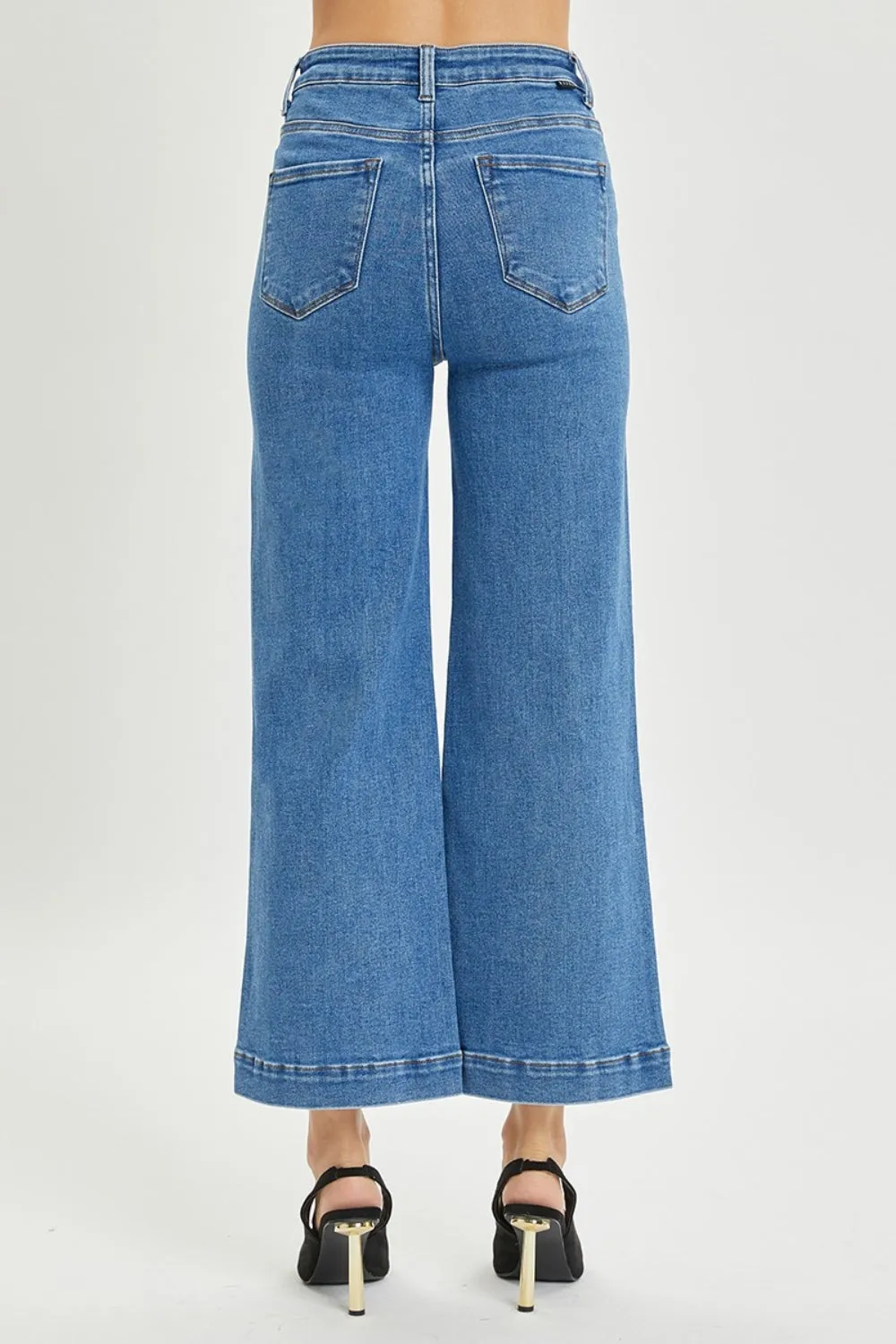 RISEN Sharon High Rise Wide Leg Jeans